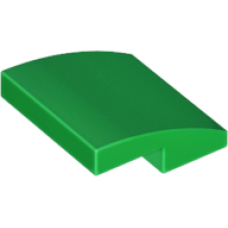 LEGO 15068 Green Slope, Curved 2 x 2 x 2/3 78565 (los. stenen 5-8)